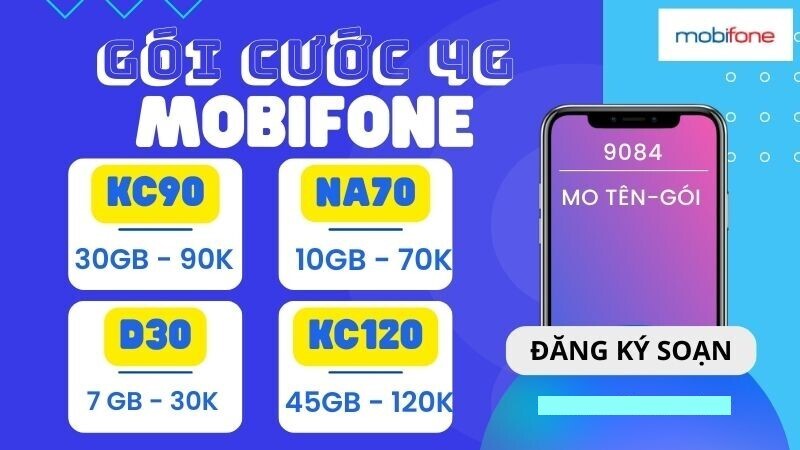 Nên sử dụng gói cước 4G nào của Mobifone để truy cập Go88